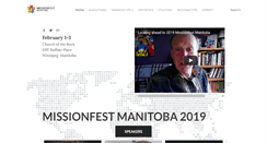 Desktop Screenshot of missionfestmanitoba.org